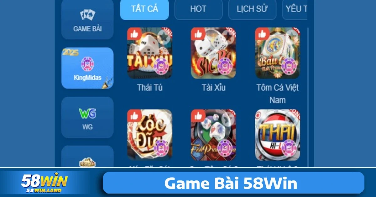 Game Bài 58Win 2 Để bắt đầu chơi Game bài 58Win, bạn cần thực hiện quá trình đăng ký tài khoản.