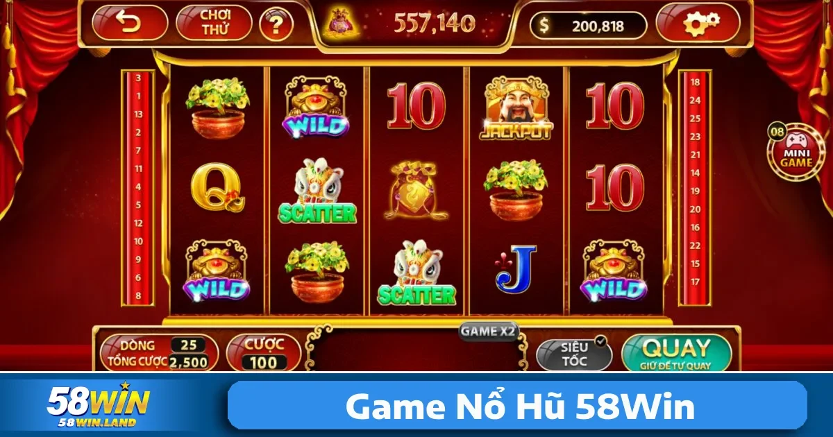 Game Nổ Hũ 58Win 3 Khi tham gia vào game nổ hũ 58WIN, bạn cần nắm vững một số thuật ngữ để có thể hiểu rõ hơn về trò chơi cũng như tăng cơ hội chiến thắng.