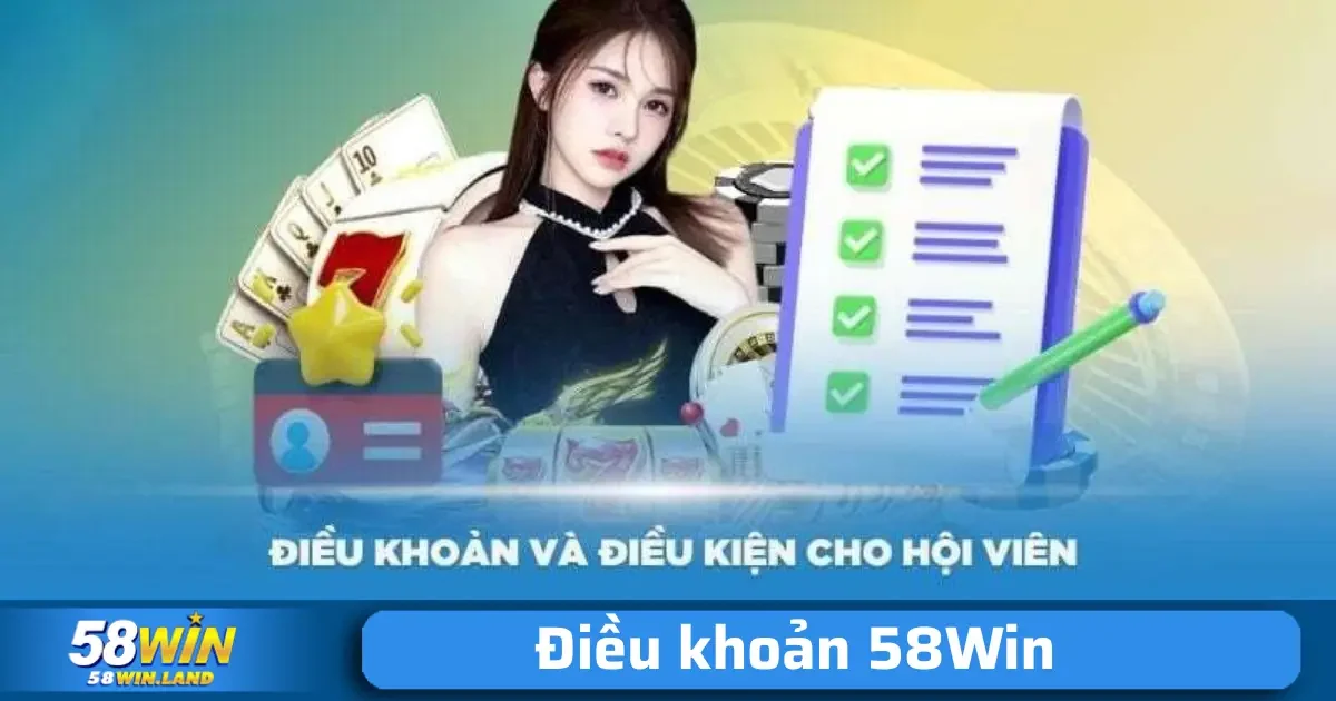 Điều khoản 58Win 2 Khi bạn lựa chọn tham gia vào 58Win, việc hiểu rõ các quy định chung là điều không thể thiếu.