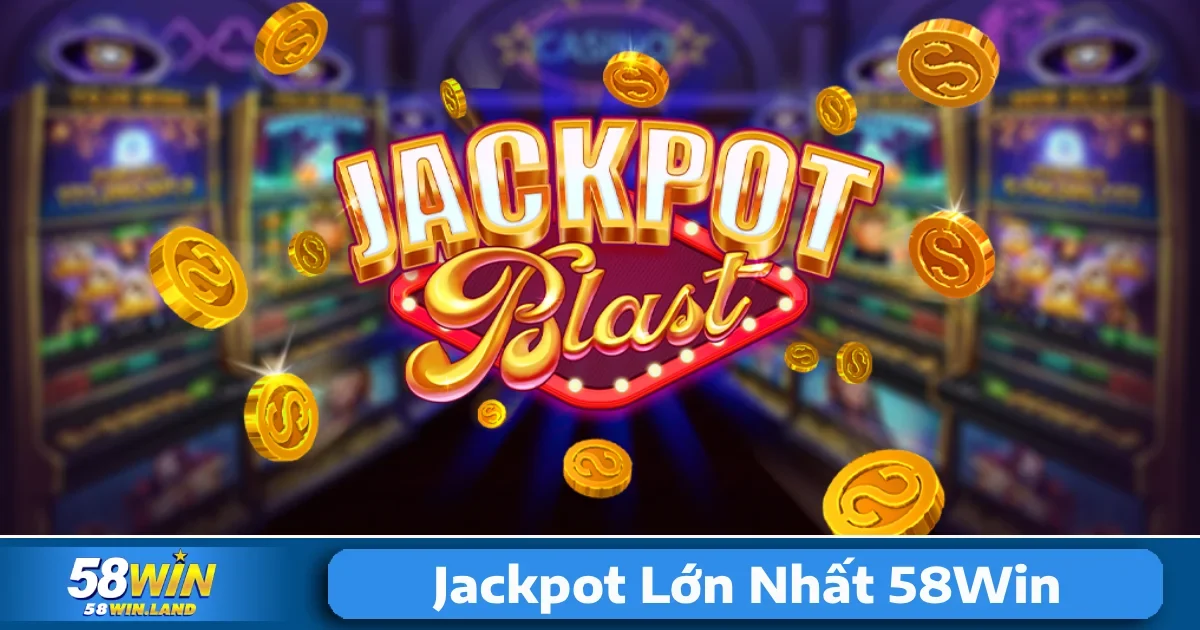 Những yếu tố tạo nên jackpot lớn nhất tại 58WIN - Đặc điểm nổi bật và cơ hội chinh phục