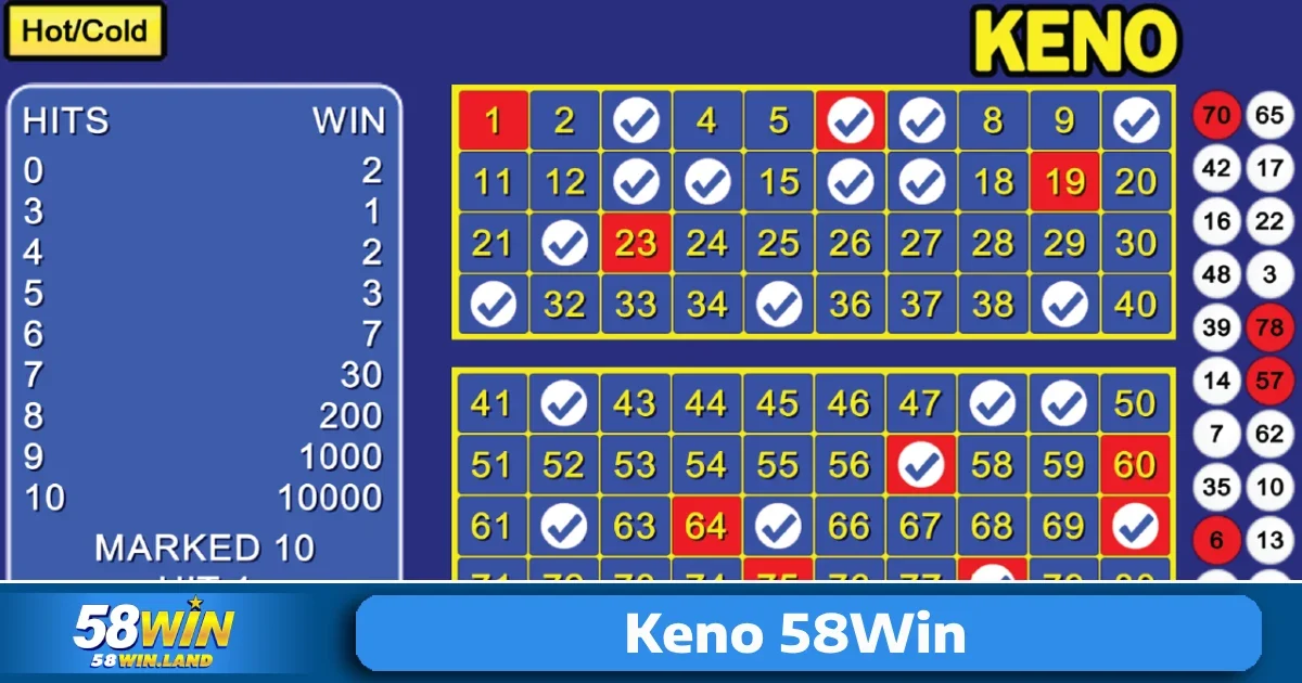Keno 58Win 2 Bắt đầu với Keno 58Win có thể ban đầu khiến một số người cảm thấy choáng ngợp.